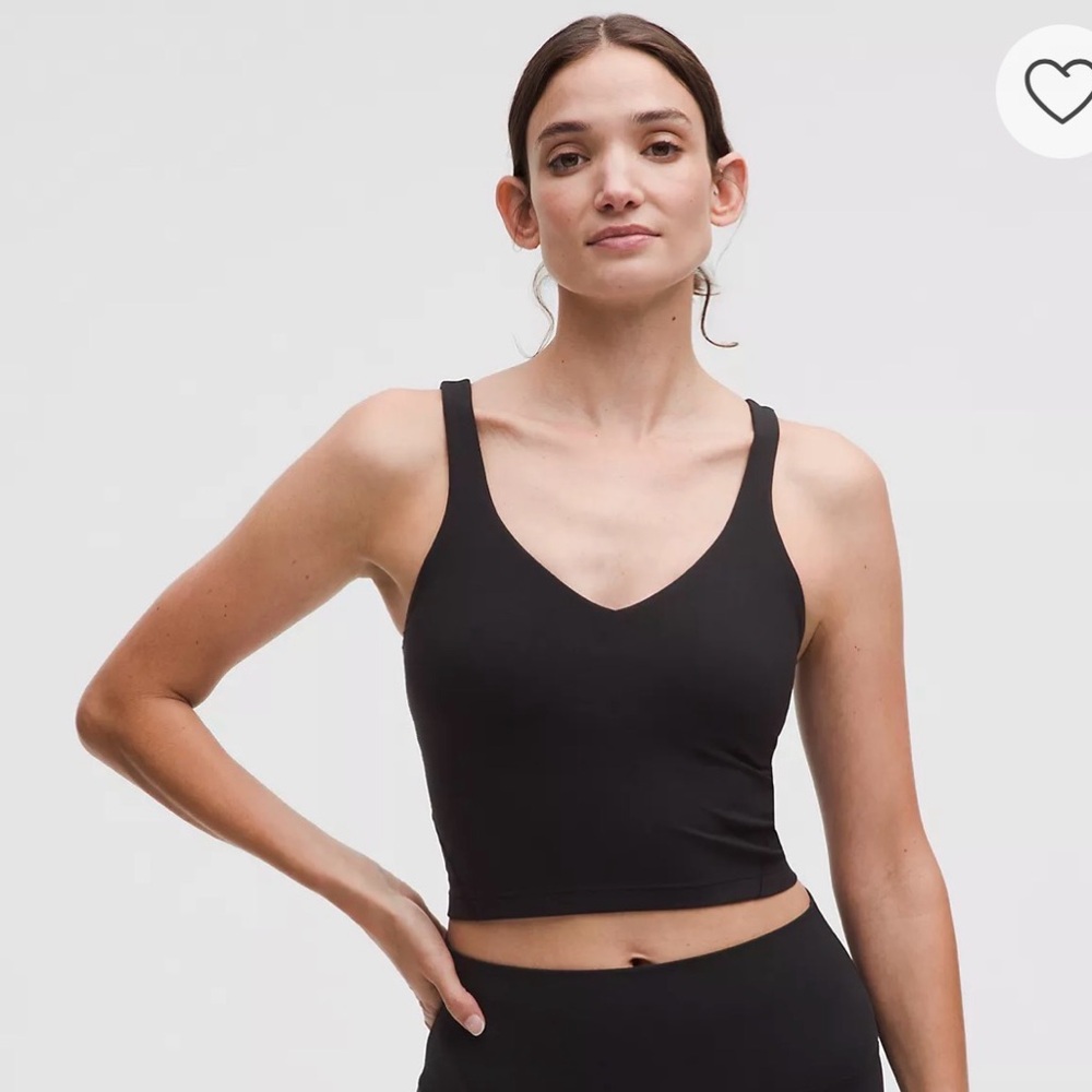 lululemon athletica Bundle: Black & Blue Align Tops, White Energy Bra size 4